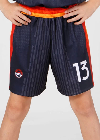 Детские баскетбольные двухсторонние шорты BSK-K09.2-SUBL