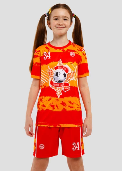 Детская футбольная форма для девочек FUT-K14-SUBL