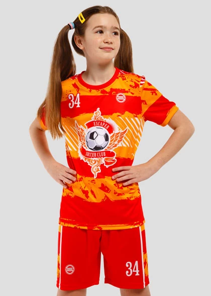 Детская футбольная форма для девочек FUT-K14-SUBL