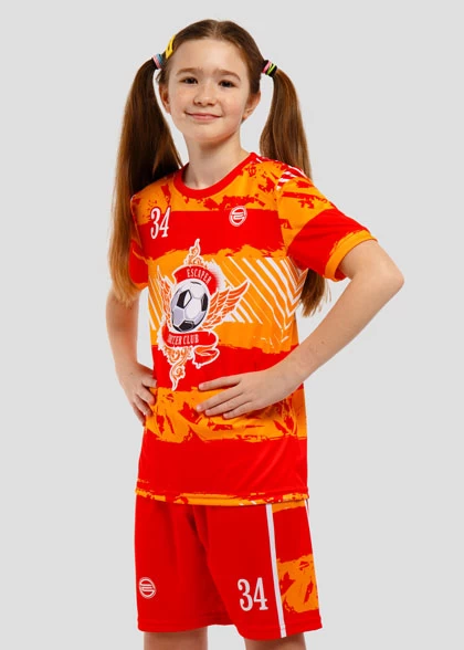Детская футбольная форма для девочек FUT-K14-SUBL