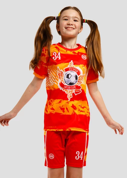 Детская футбольная форма для девочек FUT-K14-SUBL