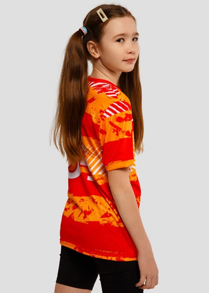 Футбольная майка для девочек FUT-K14.1-SUBL