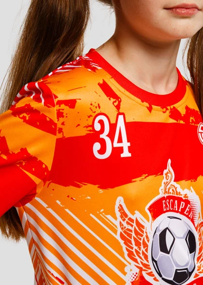 Футбольная майка для девочек FUT-K14.1-SUBL