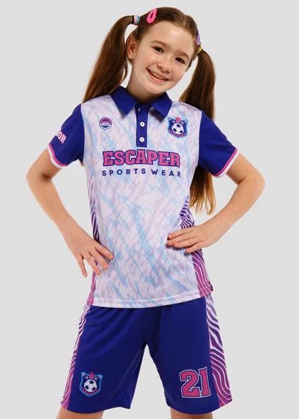 Детская футбольная форма с поло FUT-K16-SUBL