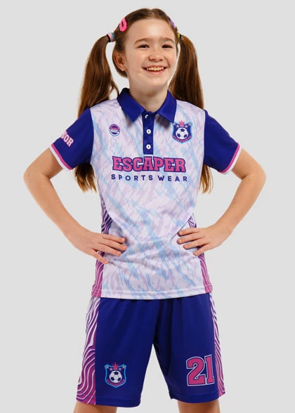 Детская футбольная форма с поло FUT-K16-SUBL