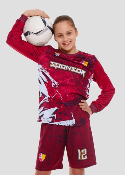 Детская футбольная форма с лонгсливом FUT-K18-SUBL