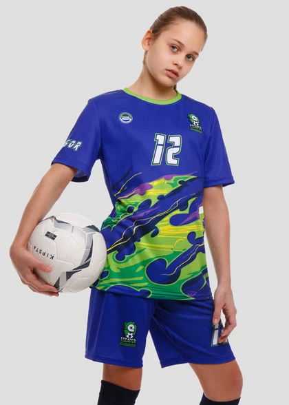 Детская футбольная форма для девочек FUT-K22-SUBL