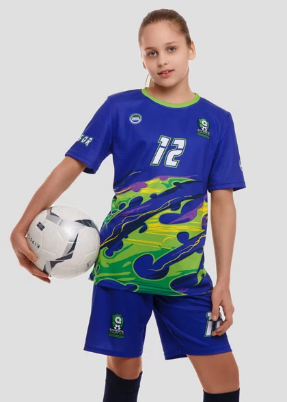 Детская футбольная форма для девочек FUT-K22-SUBL