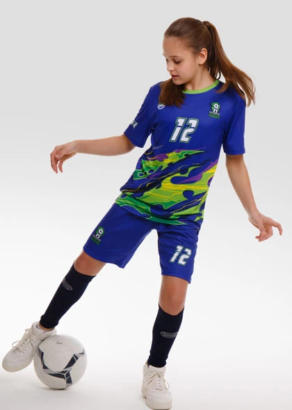 Детская футбольная форма для девочек FUT-K22-SUBL