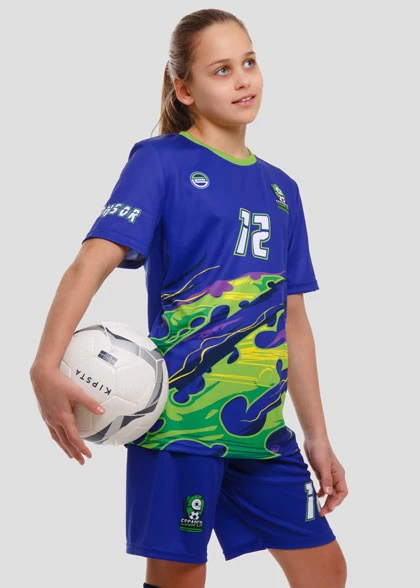Детская футбольная форма для девочек FUT-K22-SUBL