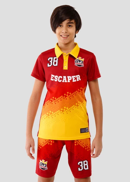 Детская футбольная форма с поло FUT-K34-SUBL