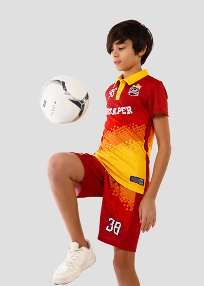 Детская футбольная форма с поло FUT-K34-SUBL