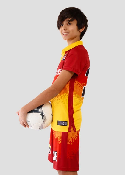 Детская футбольная форма с поло FUT-K34-SUBL